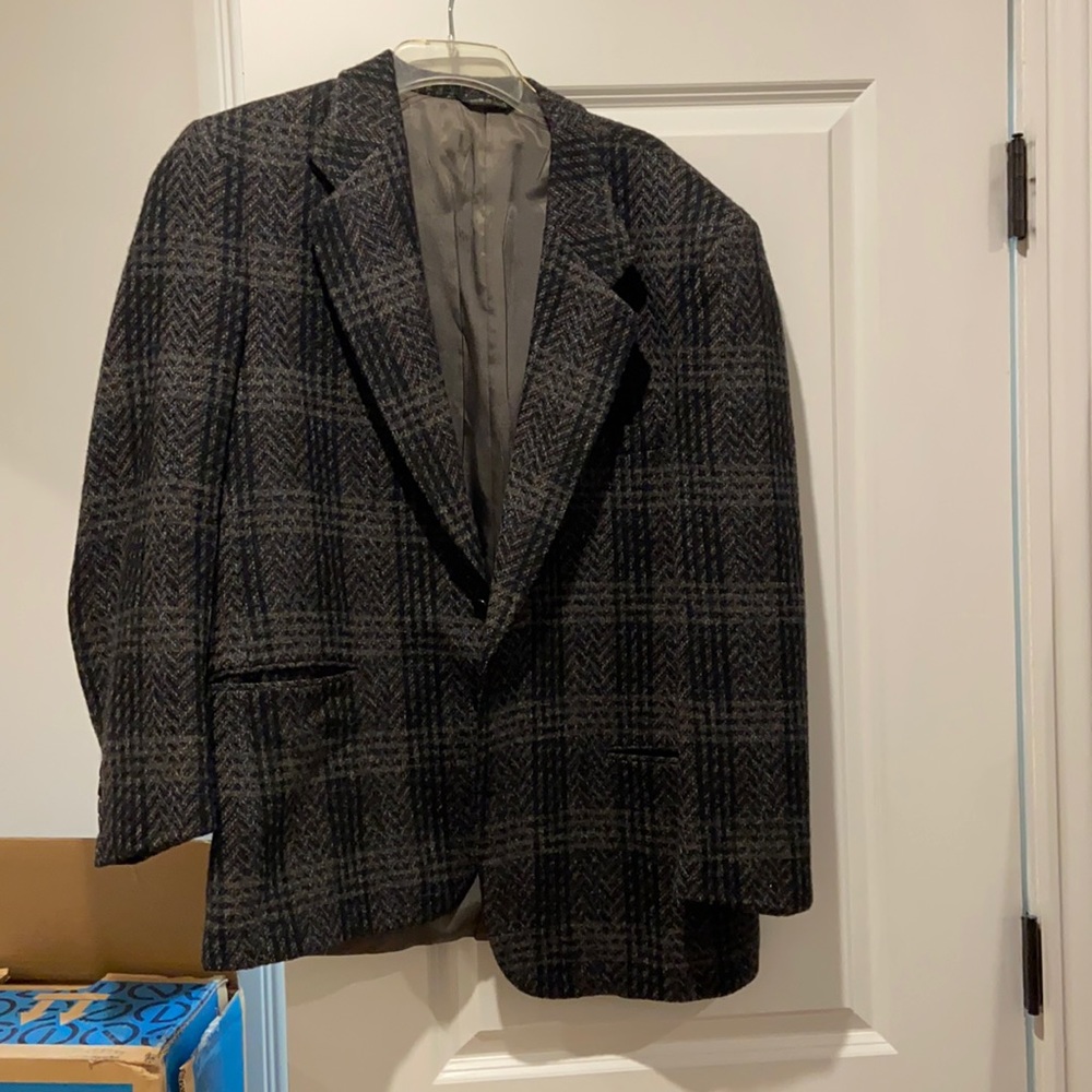100% wool vintage blazer